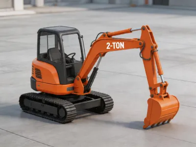 Hitachi mini excavator